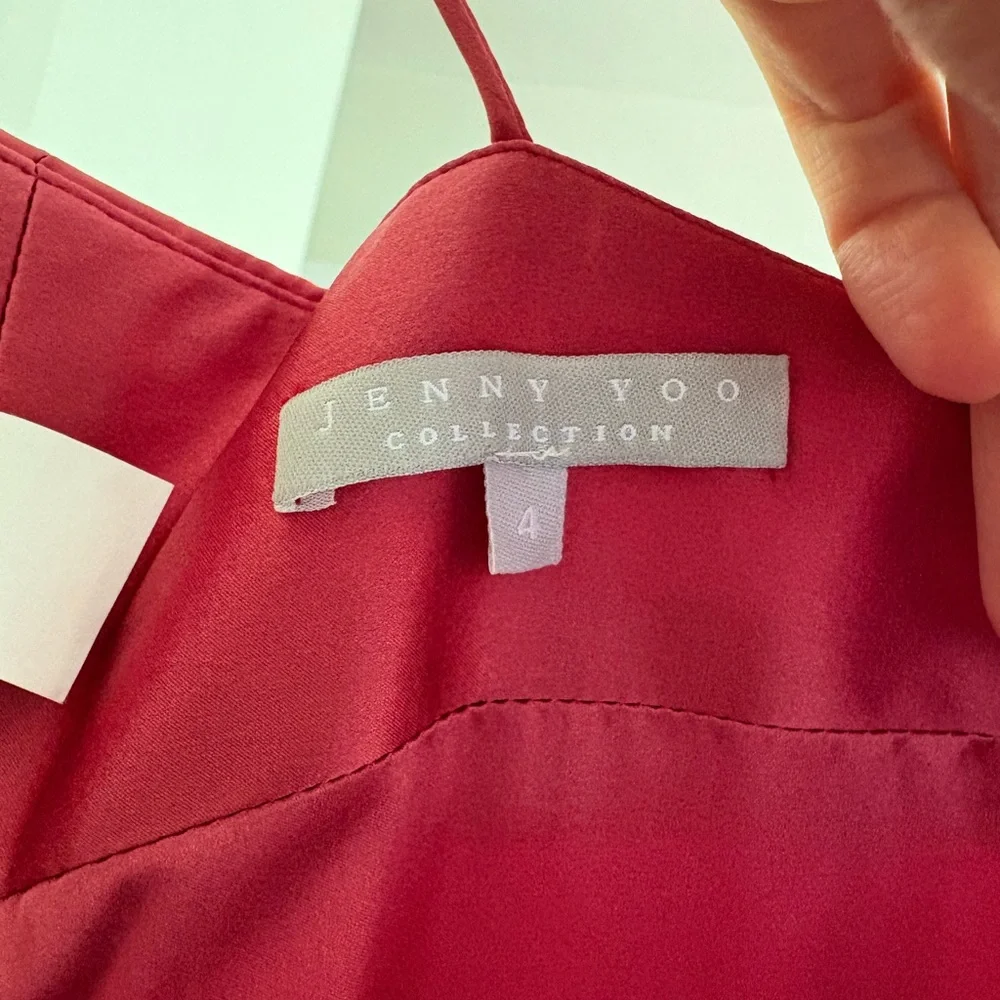 Jenny Yoo 100% Silk Dress- Size 4 - Picture 3 of 4